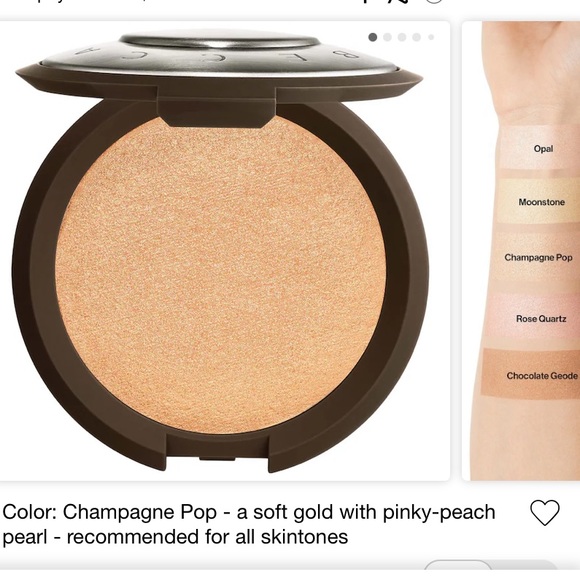 NIB Becca Champagne Pop Highlighter - Picture 6 of 12